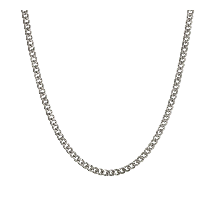 Necklace 24" Filled Curb Chain Stainless Steel