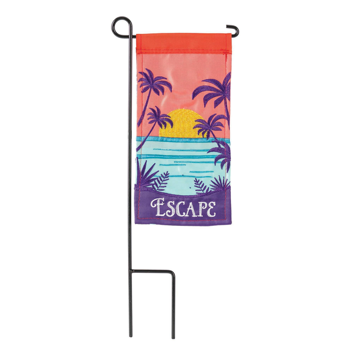 Palm Tree Escape Mini Mini Flag