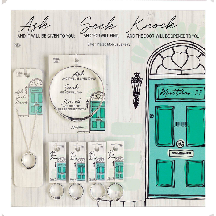 Ask Seek Know Jewelry Prepack Board