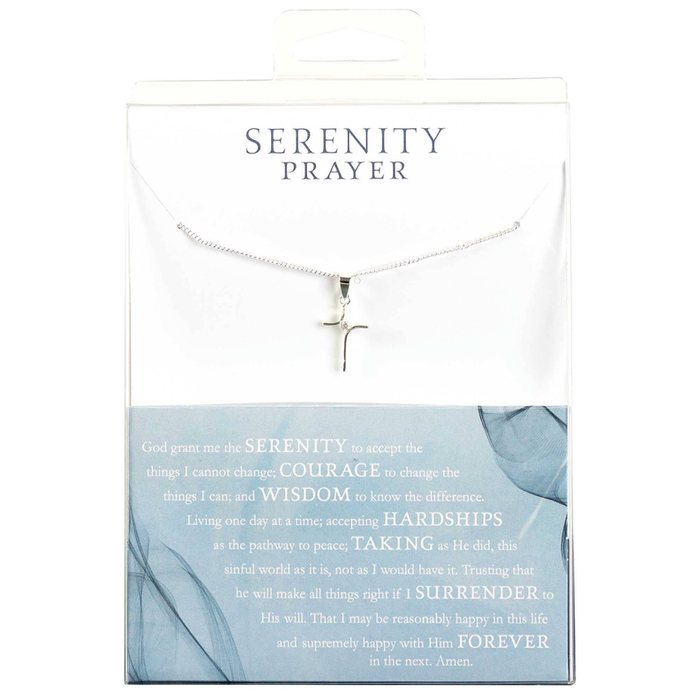 Necklace 18" Chain Serenity Prayer