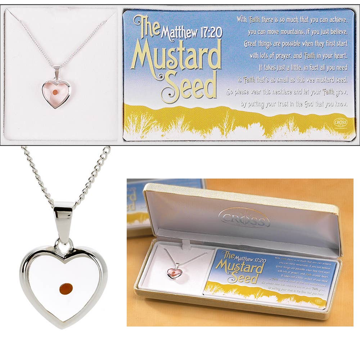 Matthew 17:20 Mustard Seed Necklace