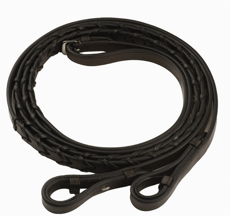 Henri De Rivel Advantage Extra Long Flat Laced Reins