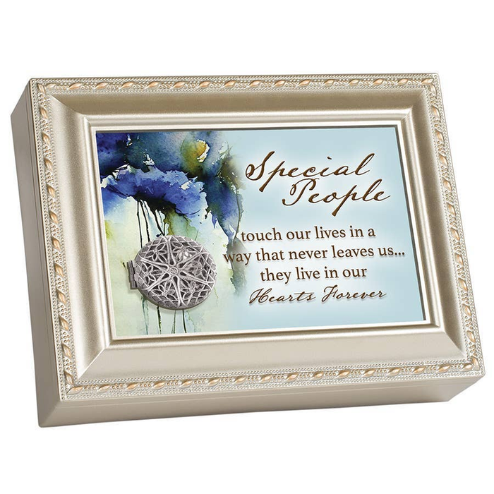 Special People Locket Bereavement Music Box