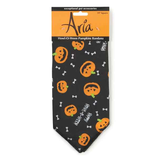 Ar Howl-o-ween Pumpkins Bandana Blk