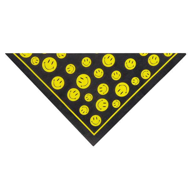 Tp Smiley Face Bandana Blk