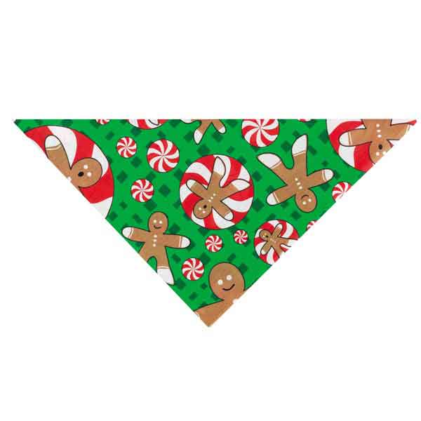 Tp Seasonal Bandana Gingerbread Men