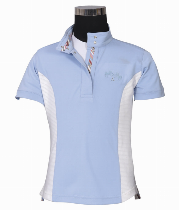 Equine Couture Children's Cara Short Sleeve Show Shirt