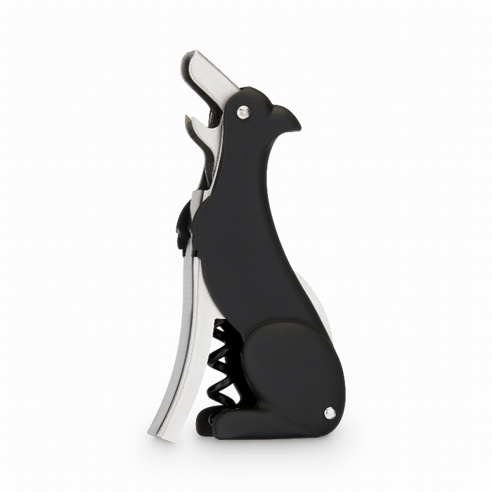 Buddy The Bordeaux Collie Black Dog Corkscrew By Truezoo