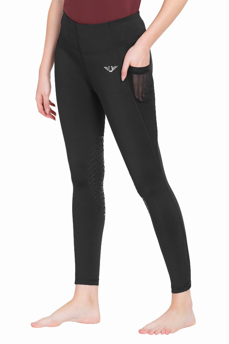 Tuffrider Women Minerva Mesh Pocket Equicool Tights