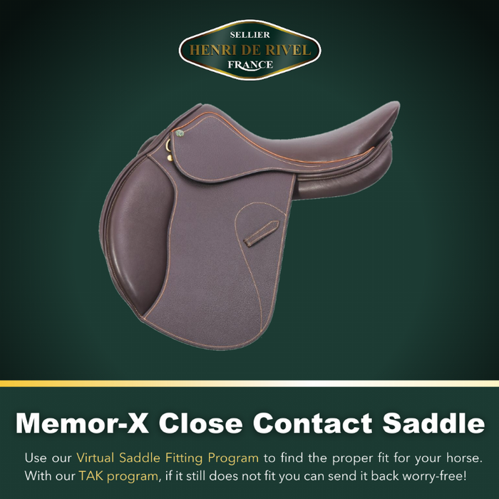 Henri De Rivel Regular Memor-x Close Contact Saddle