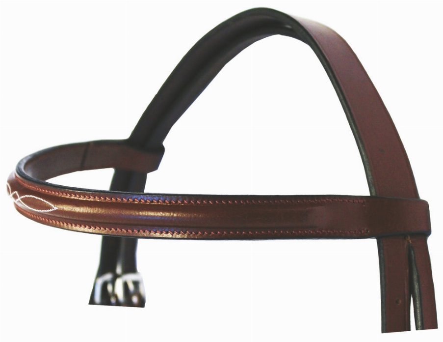 Henri De Rivel Advantage Fancy Raised Snaffle Bridle With Laced Reins