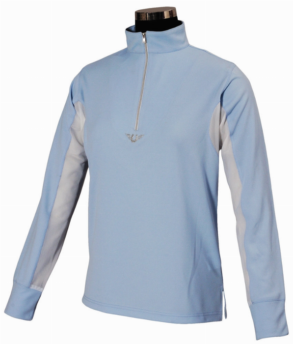 Tuffrider Children's Ventilated Technical Long Sleeve Sport Shirt