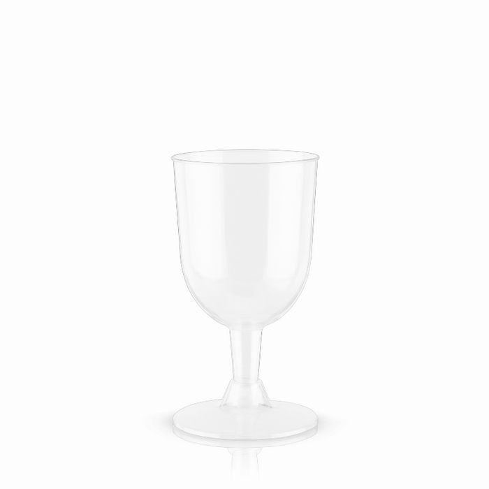 6oz Plastic Wine Glass Set - 8 Pc