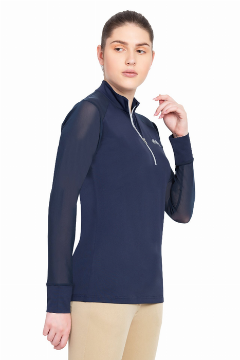 Equine Couture Ladies Erna Equicool Long Sleeve Sport Shirt