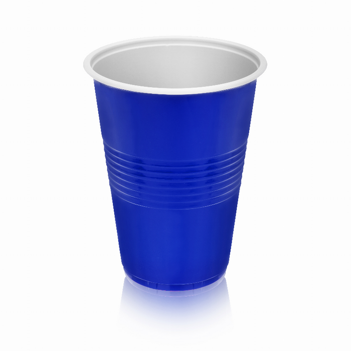 16 Oz Blue Party Cups, 24 Pack By True