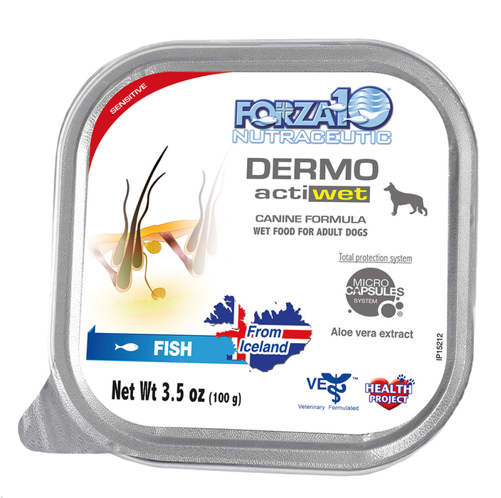 Forza10 Actiwet Dermo Icelandic Fish Recipe Canned Dog Food