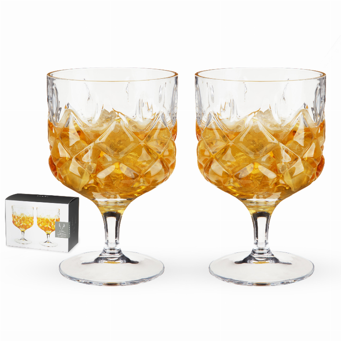 Stemmed Admiral Cocktail Glasses By Viski