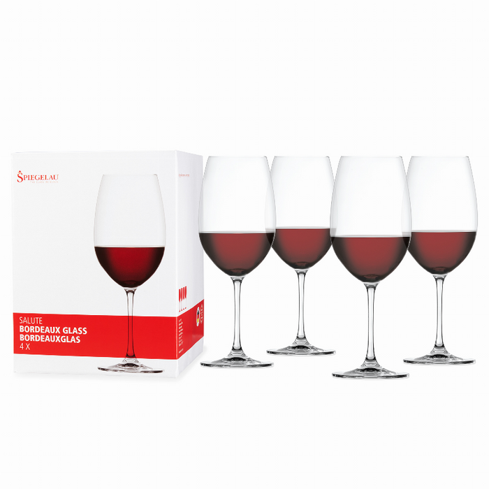 Spiegelau Salute Bordeaux Glass (set Of 4)