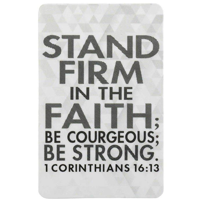 Pocketcard Stand Firm In The Faith