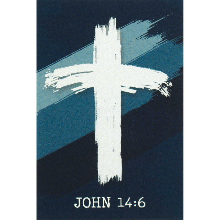 Itty Bitty Card Cross John 14:6
