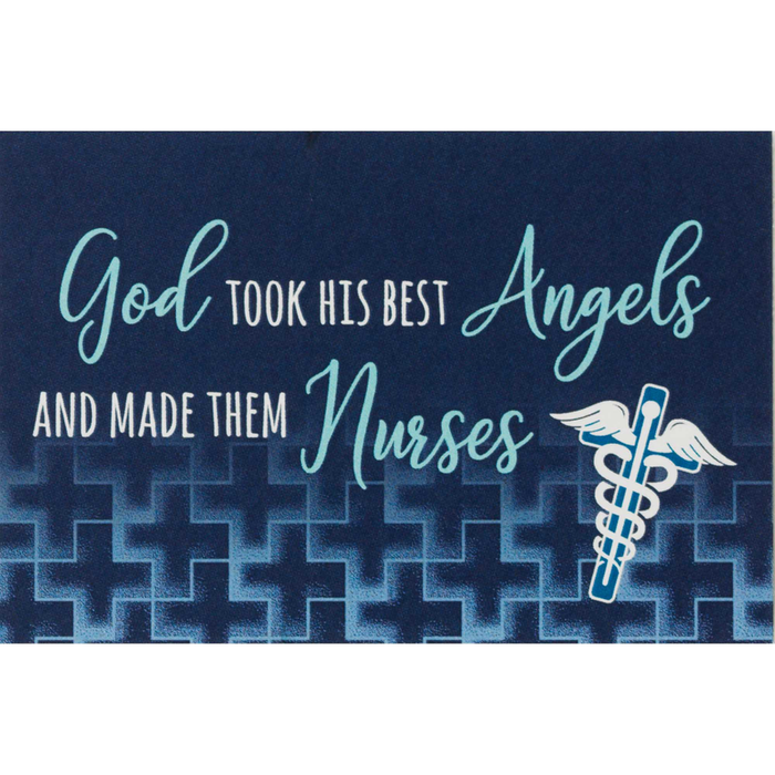 Itty Bitty Card Nurse God Took His Best