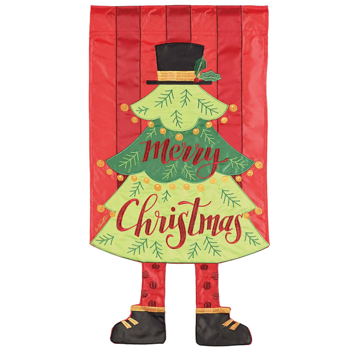 Crazy Leg Christmas Tree Polyester