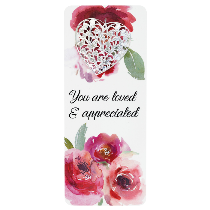 Embellished Bookcard You Are Loved &