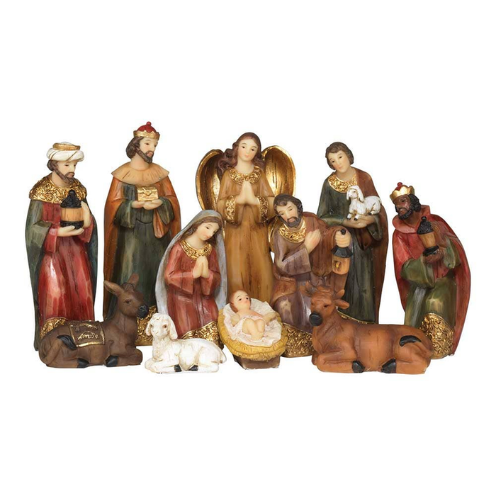 11 Piece Nativity Set