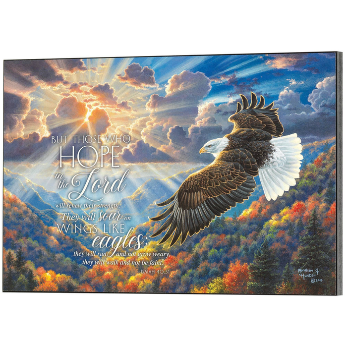 Freedom Isaiah 40:31 Wall Plaque