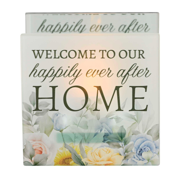 Tealight Welcome To Happily Ever After