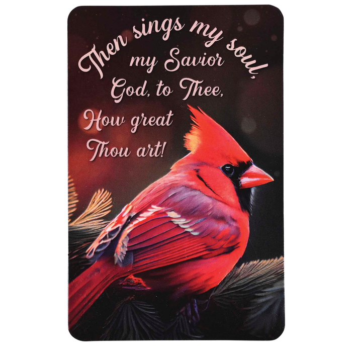 Pocketcard Then Sings My Soul Cardinal