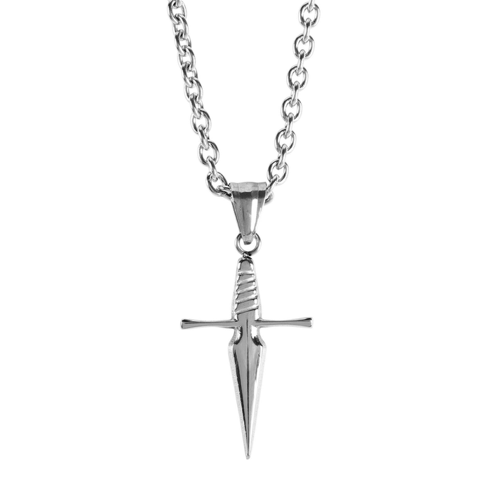 Necklace Gods Guy Sword Cross