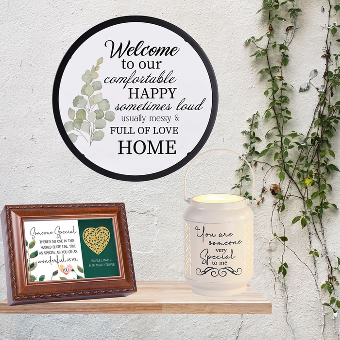 Framed Wall Art Welcome To Our Full Of