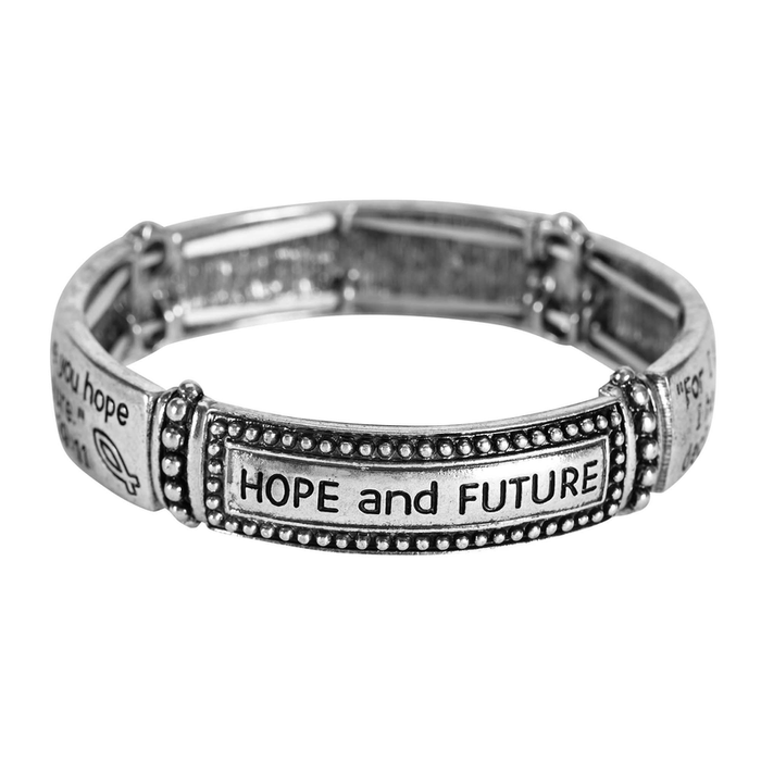 Stretch Bracelet Jeremiah 29:11 Tile