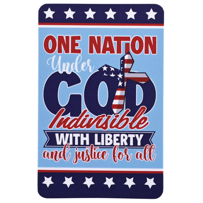 Pocketcard One Nation Under God