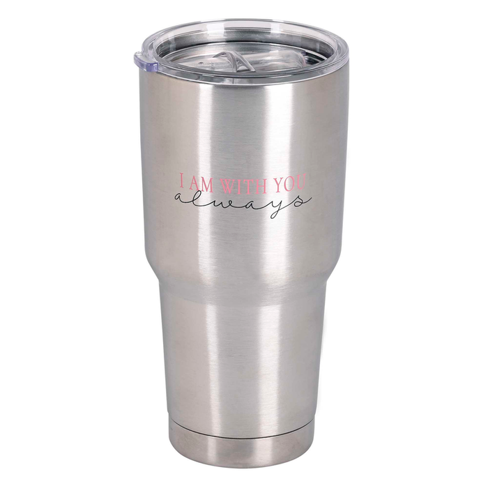 Tumbler Butterfly I Am Always With 30 Oz