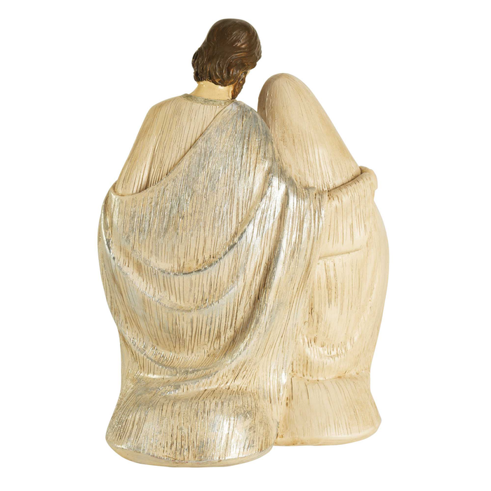 1-piece Holy Family Kneeling 8in