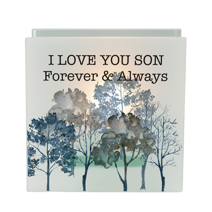 Tealight Square I Love You Son Forever &