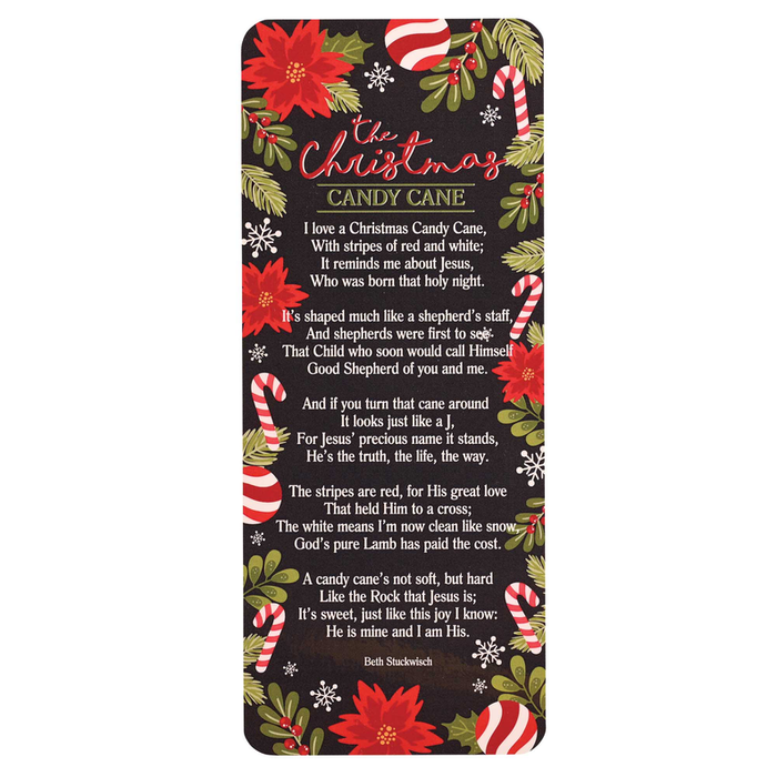 Bookcard The Christmas Candy Cane