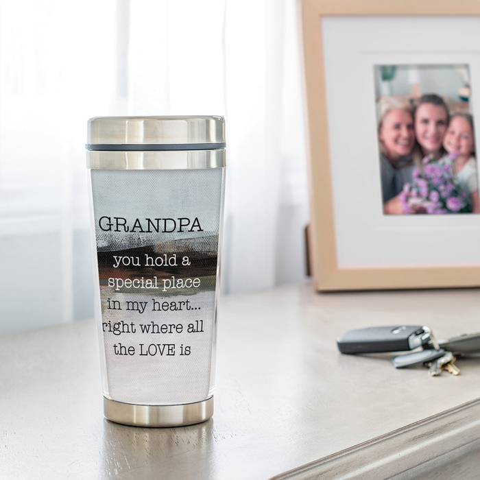 Travel Mug Grandpa You Hold A Special