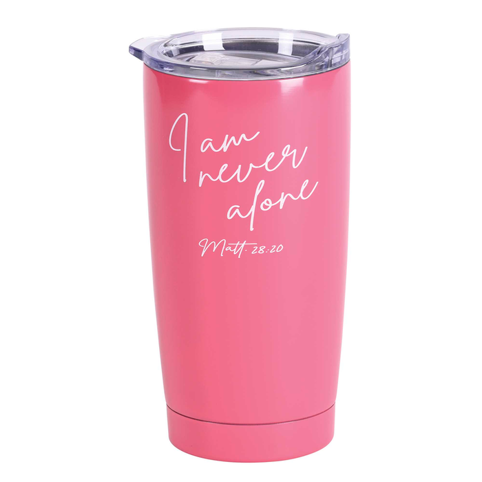 Tumbler I Am Never Alone