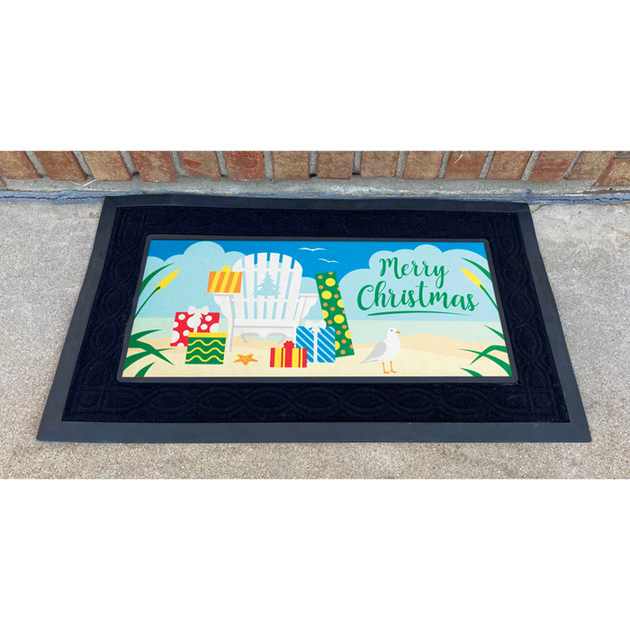 Doormat Insert Merry Christmas Chair