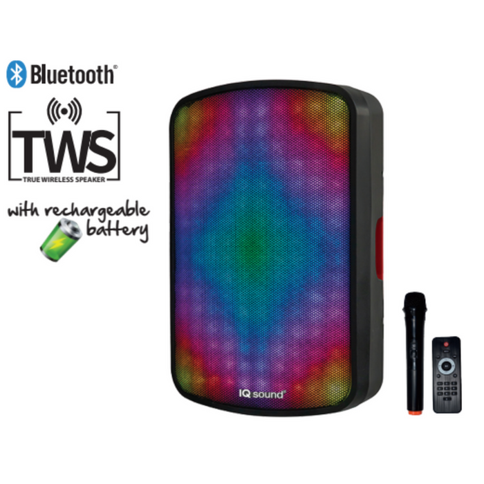 15" Portable Bluetooth Speaker With True Wireless Technology