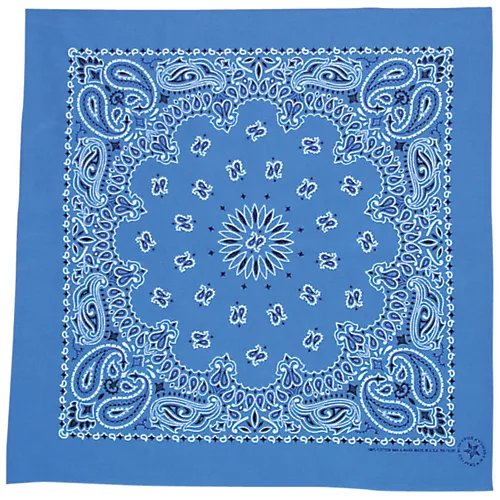 22" X 22" Bandanna 12 Pack