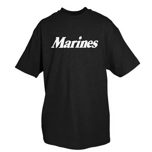 Marines T-shirt Black