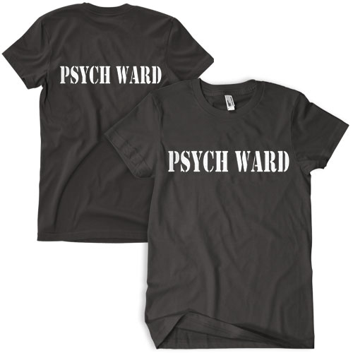 Psych Ward T-shirt, Black