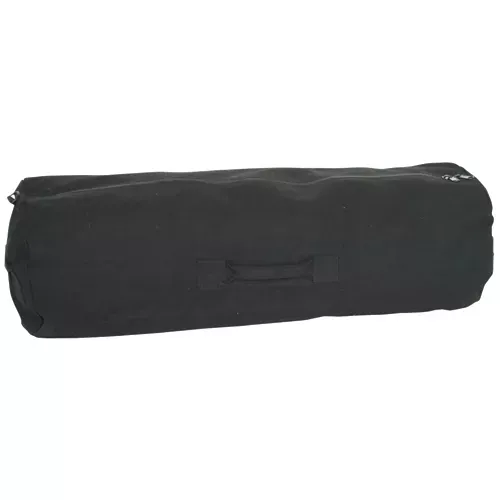 Gi Style Zippered Duffle Bag - Black