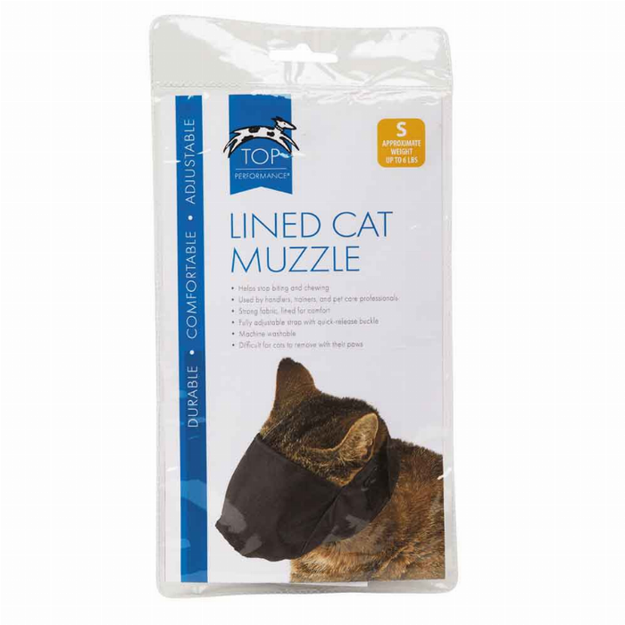 Tp Lined Nylon Cat Muzzle