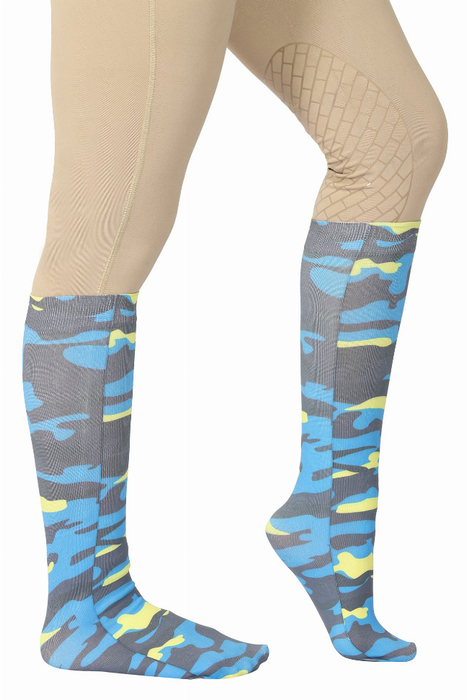 Tuffrider Camo Boot Socks