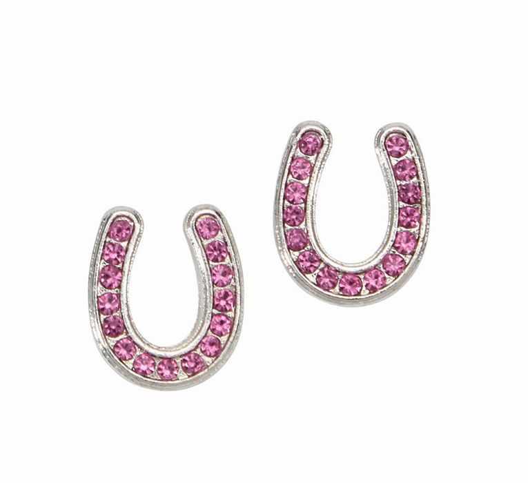 Awst Int'l Horseshoes Earrings Withcolorful Cowboy Hat Box